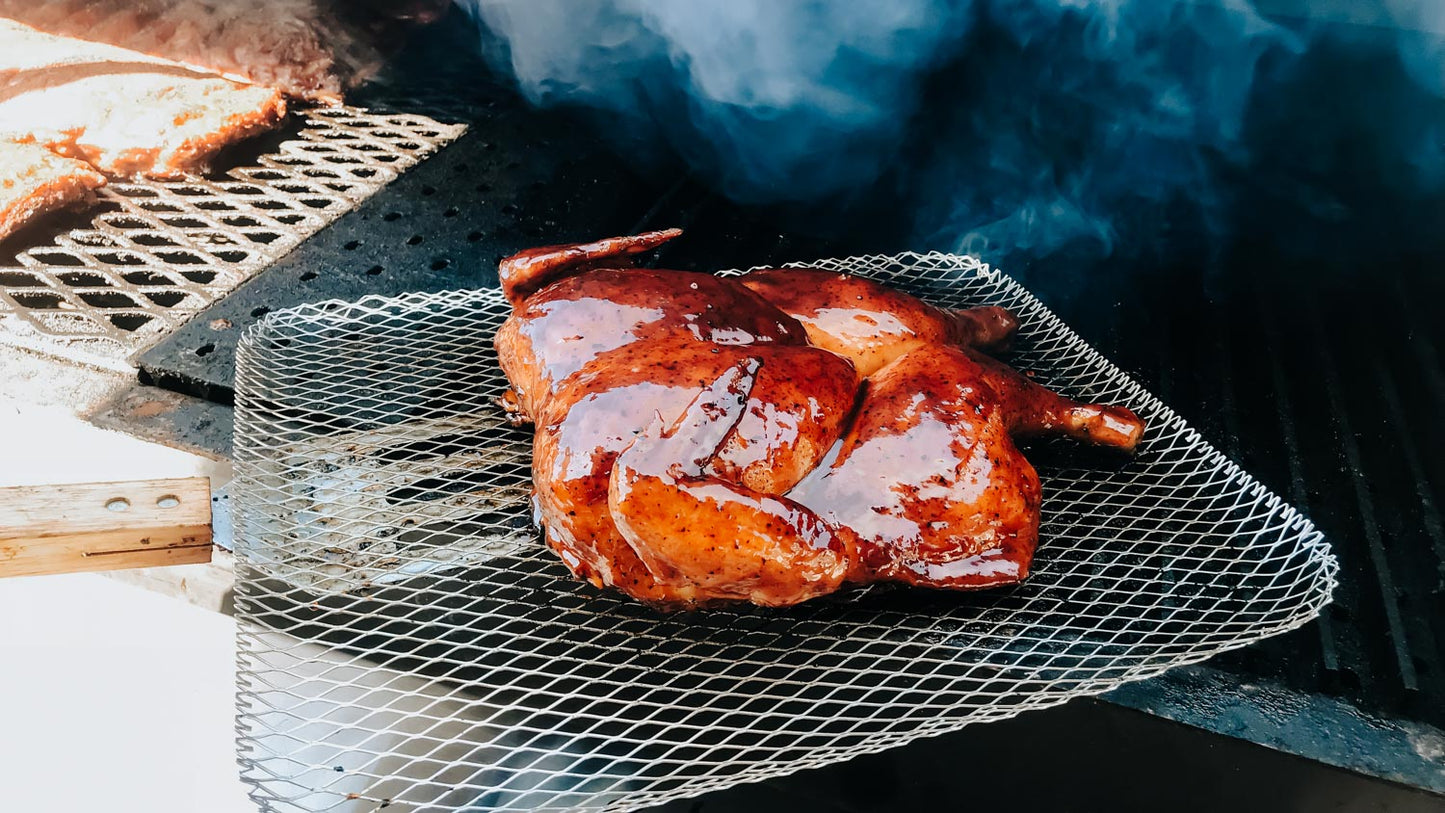 Spatchcock BBQ Chicken