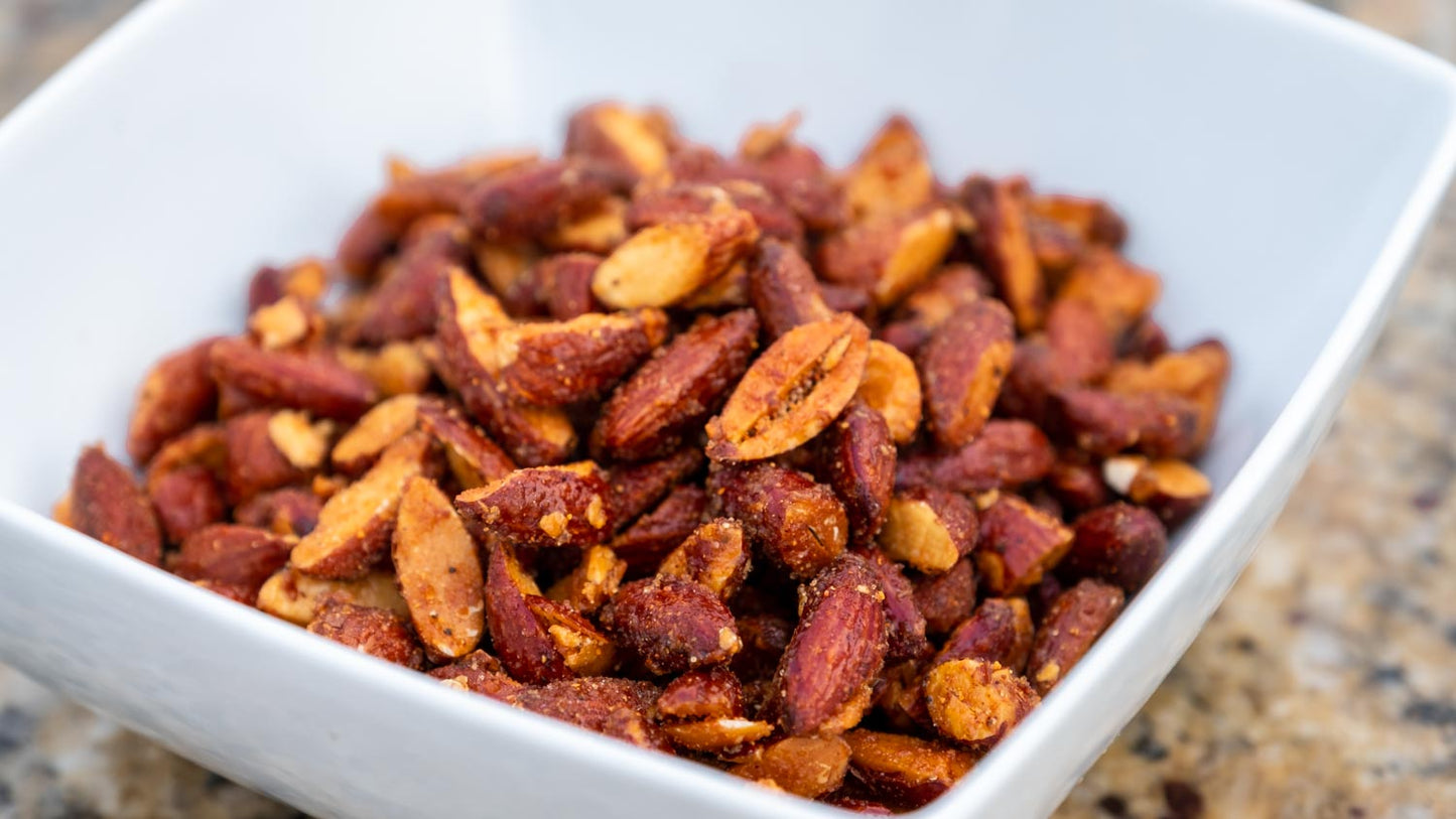Sweet & Savory Candied Almonds