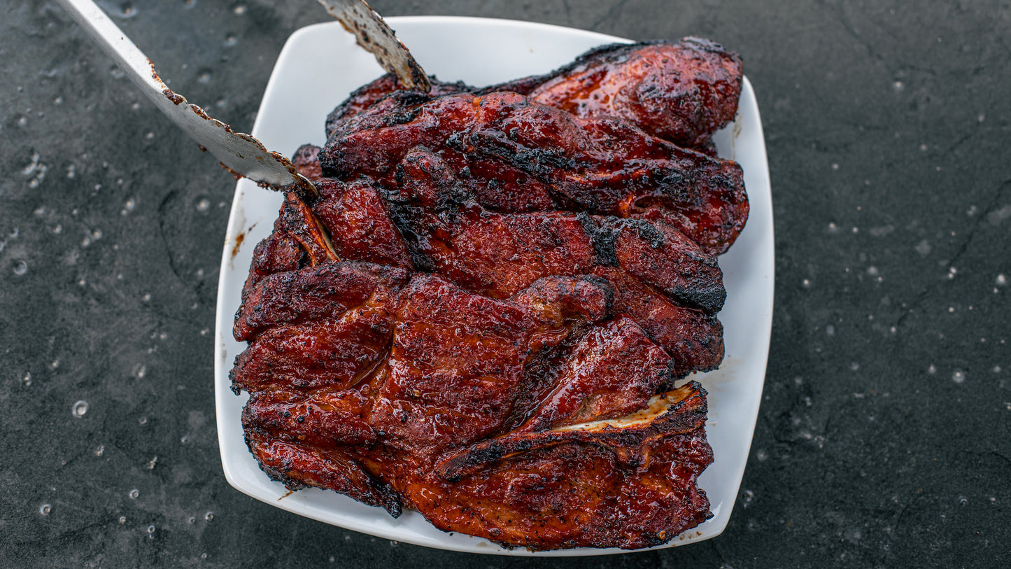 St. Louis Style BBQ Pork Steaks