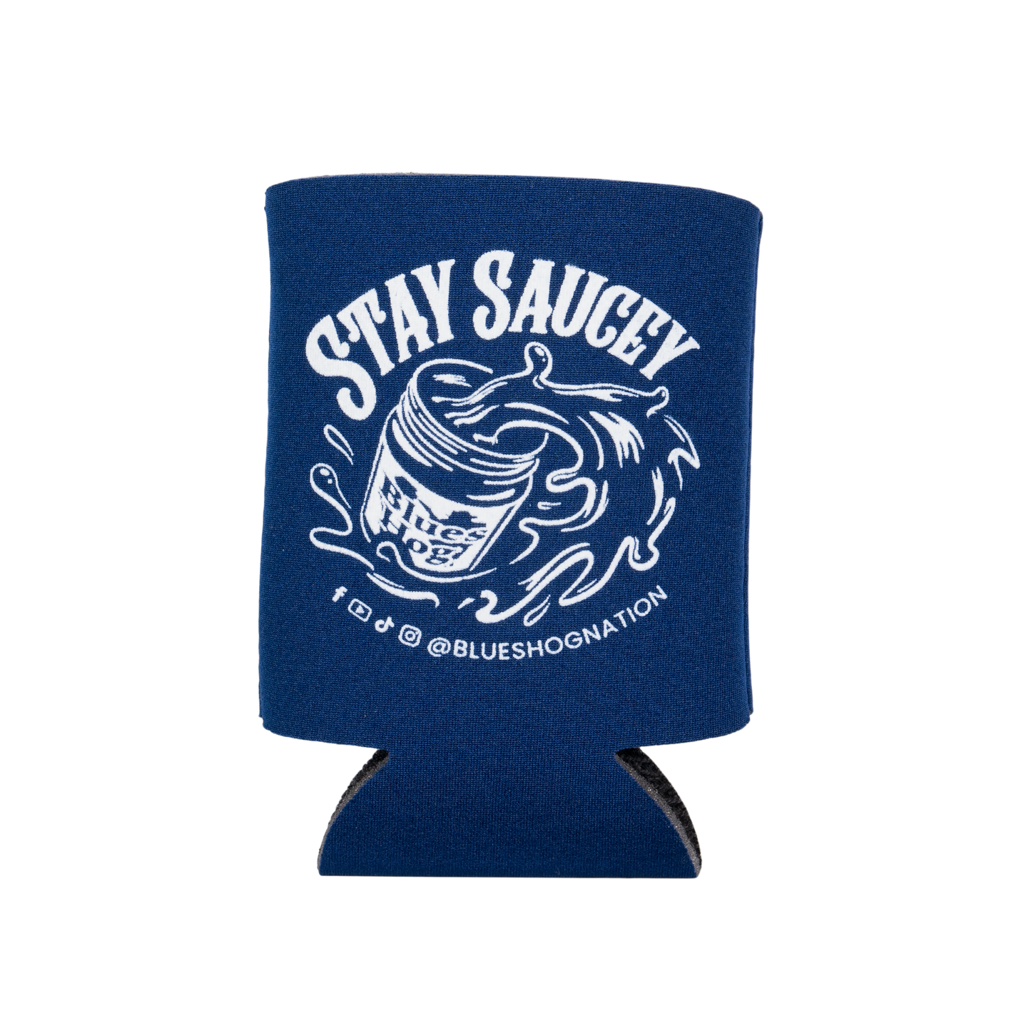 Stay Saucey 12oz Koozie - Blues Hog