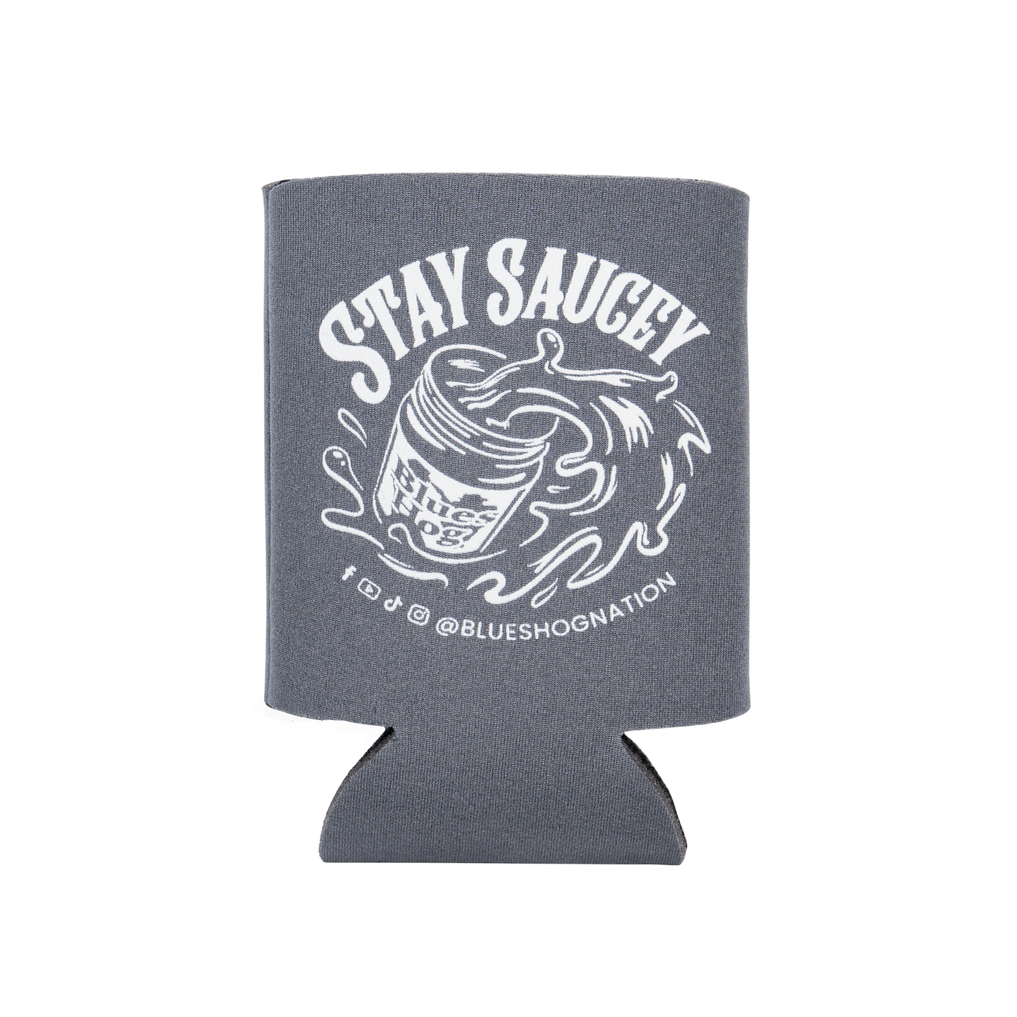 Stay Saucey 12oz Koozie - Blues Hog