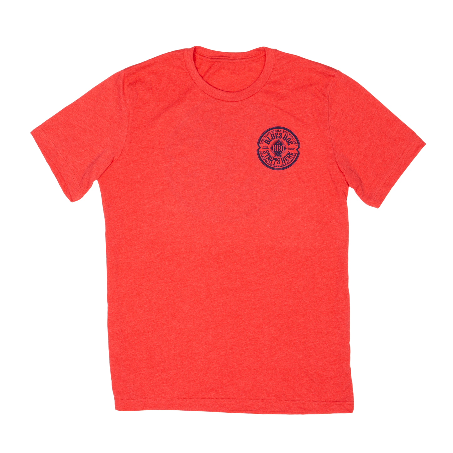Blues Hog BBQ Starts Here T-Shirt - Blues Hog