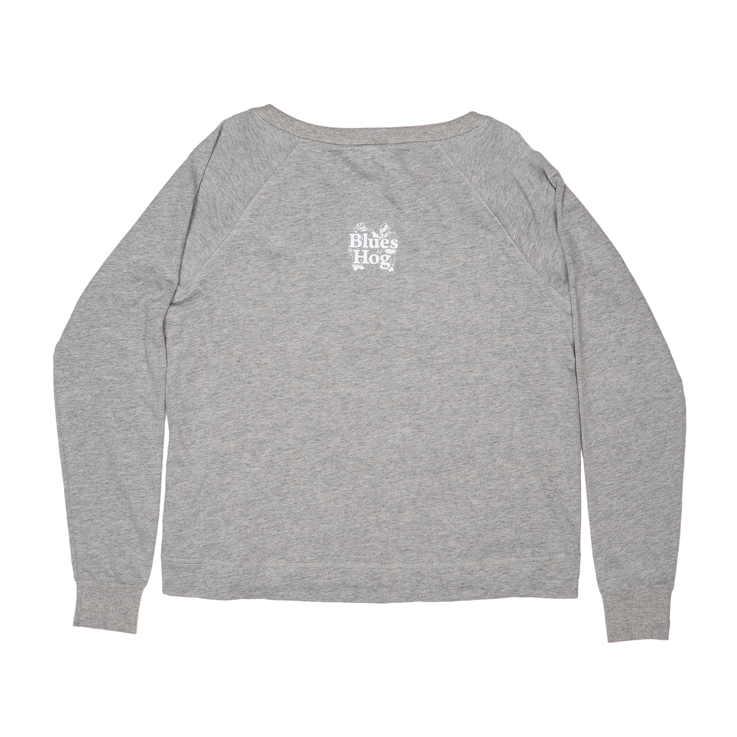 Blues Hog Outline Long Sleeve Crewneck - Blues Hog