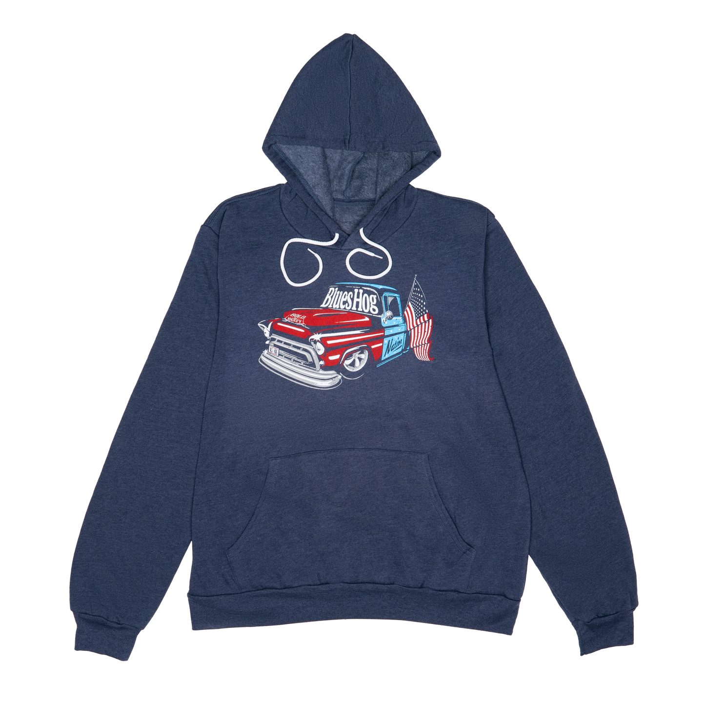 Blues Hog Patriotic Truck Hoodie - Blues Hog