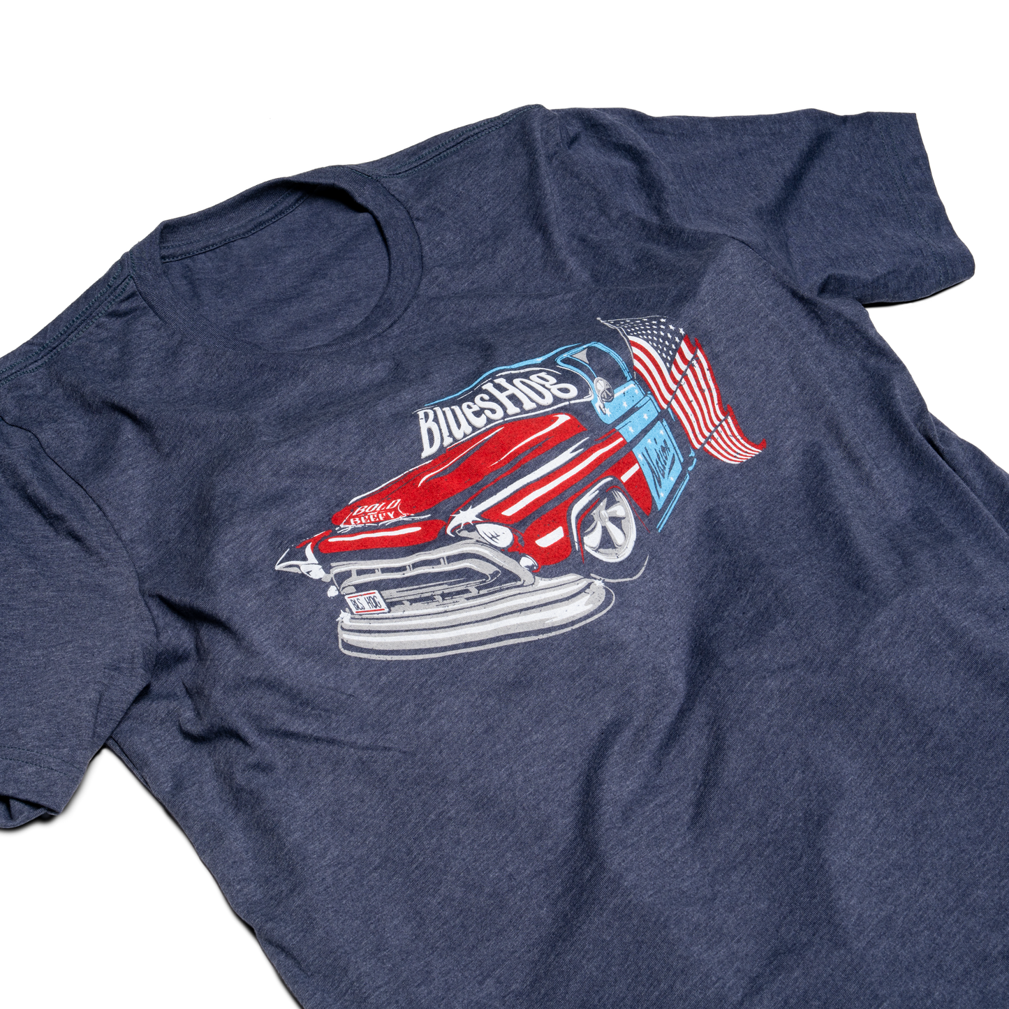 Blues Hog Patriotic Truck T-Shirt - Blues Hog