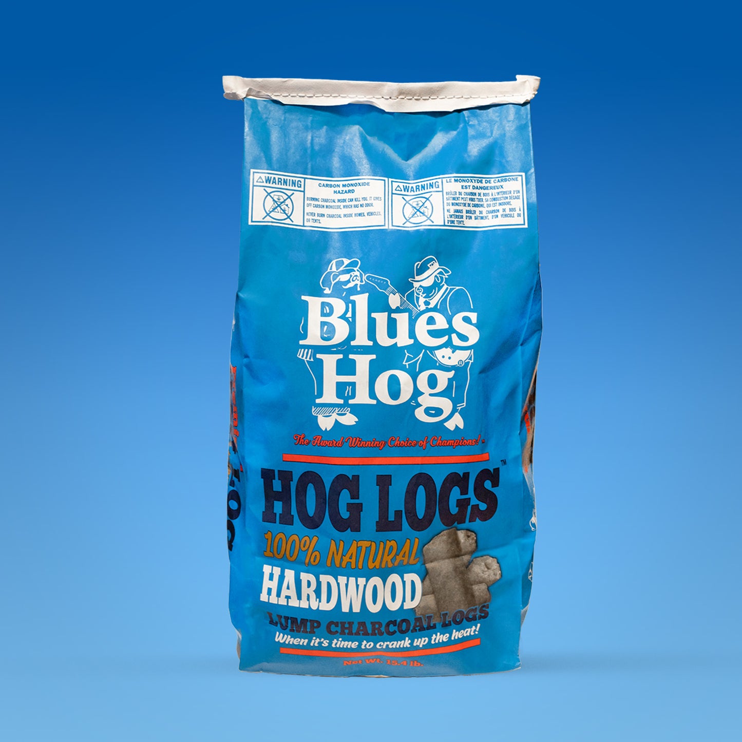 Blues Hog Charcoal Hog Logs 15.4 lb. - Blues Hog