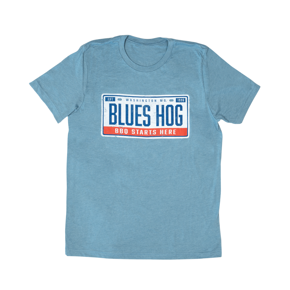 
                  
                    Blues Hog License Plate T-Shirt - Blues Hog
                  
                