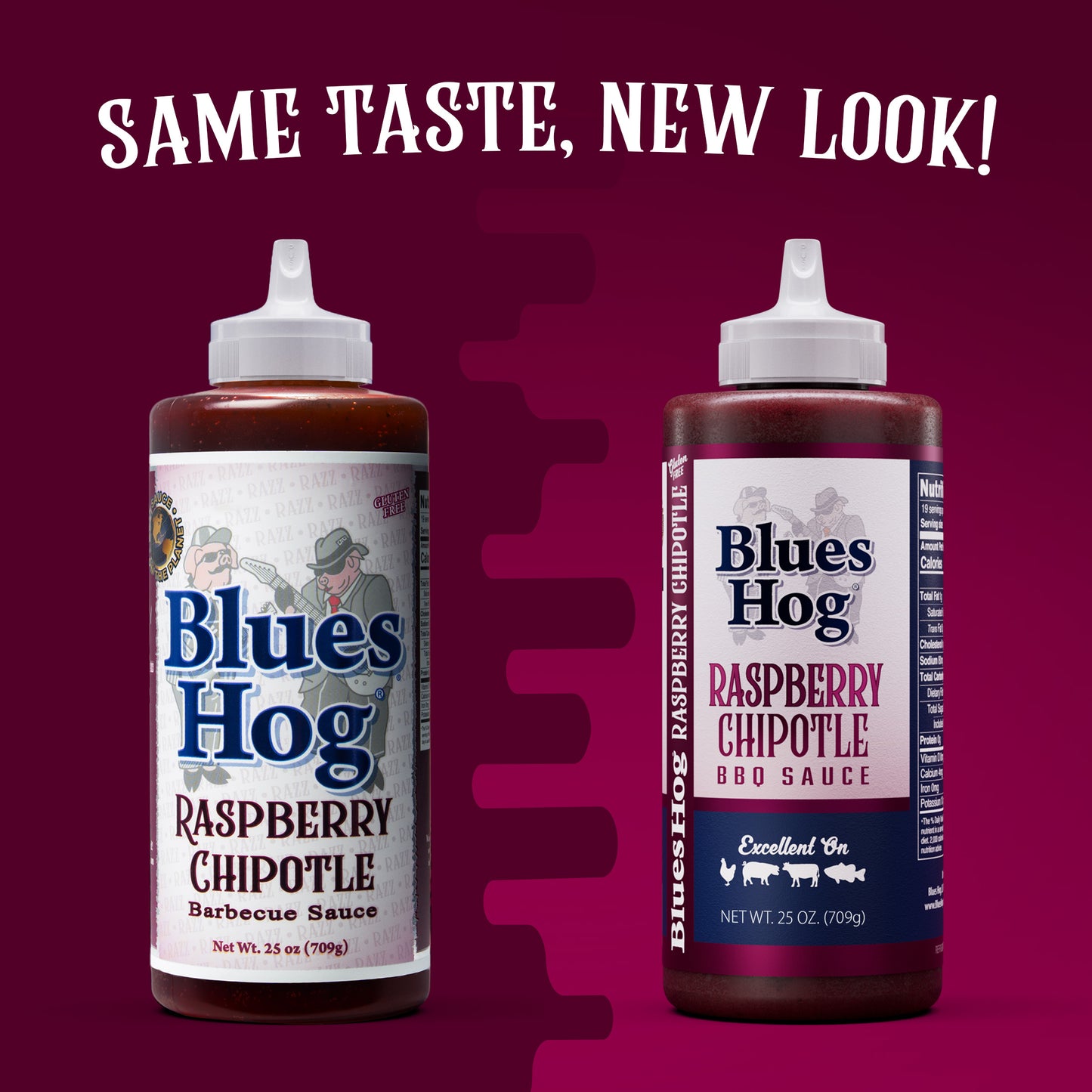 Raspberry Chipotle BBQ Sauce - Blues Hog