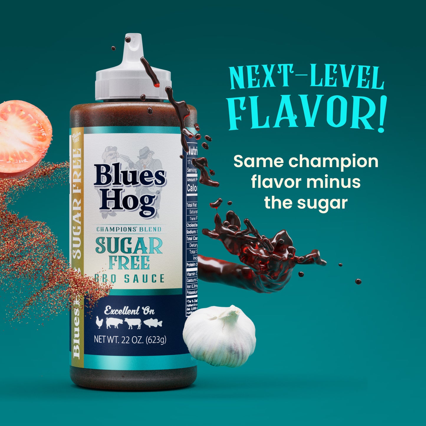 Champions' Blend Sugar Free BBQ Sauce - Blues Hog