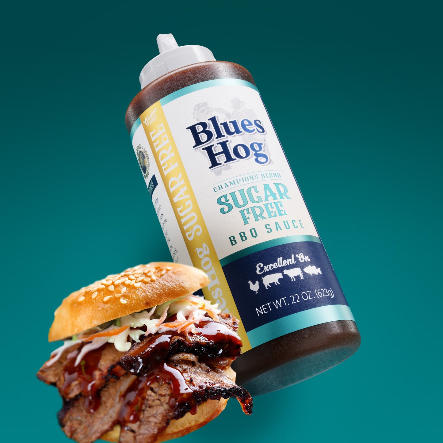 Champions' Blend Sugar Free BBQ Sauce - Blues Hog
