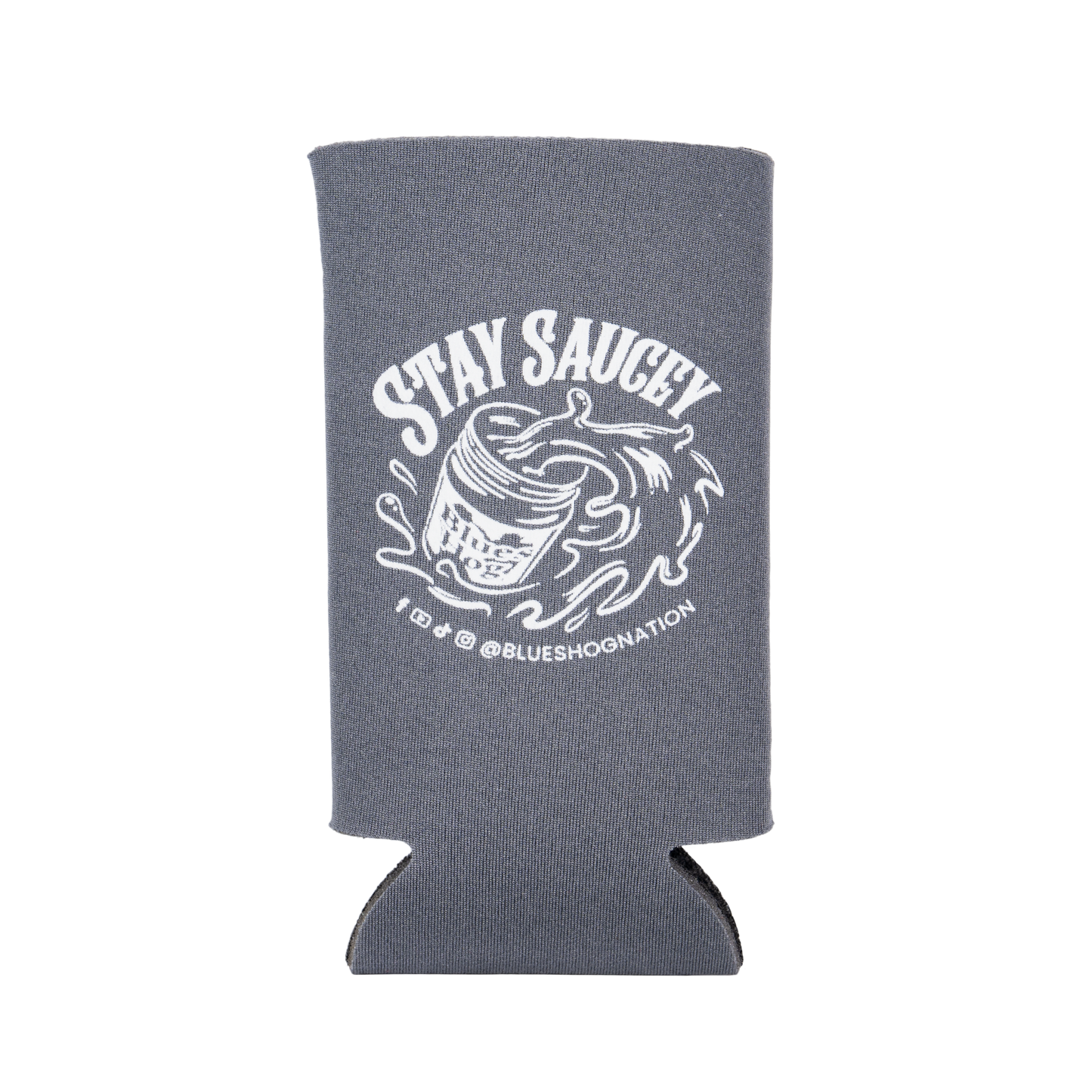 Stay Saucey Slim Koozie - Blues Hog