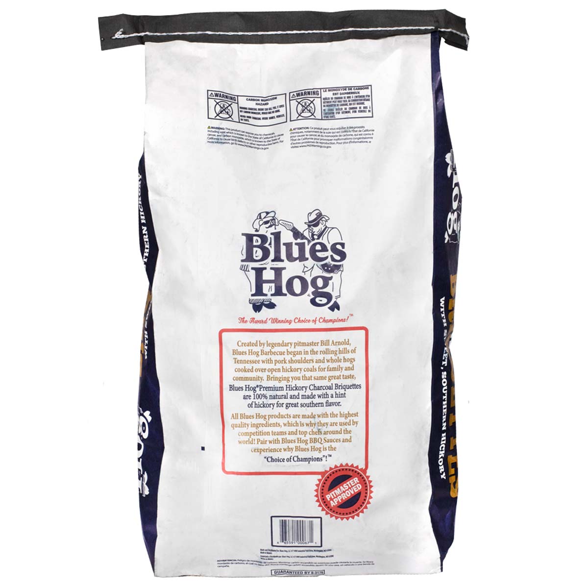 Blues Hog Charcoal Briquettes 15.4 lbs. - Blues Hog