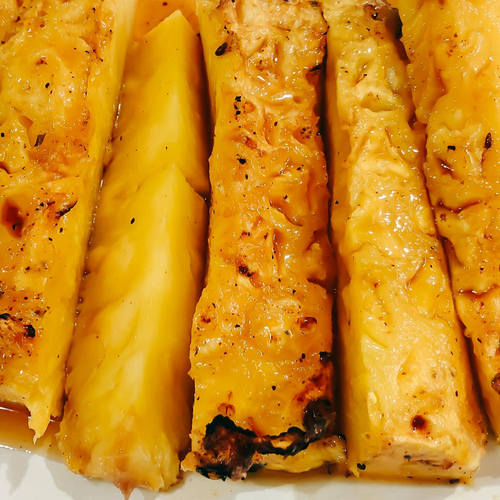 Grilled Sweet and Savory Pineapple