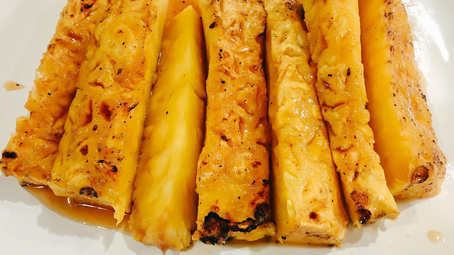 Grilled Sweet and Savory Pineapple