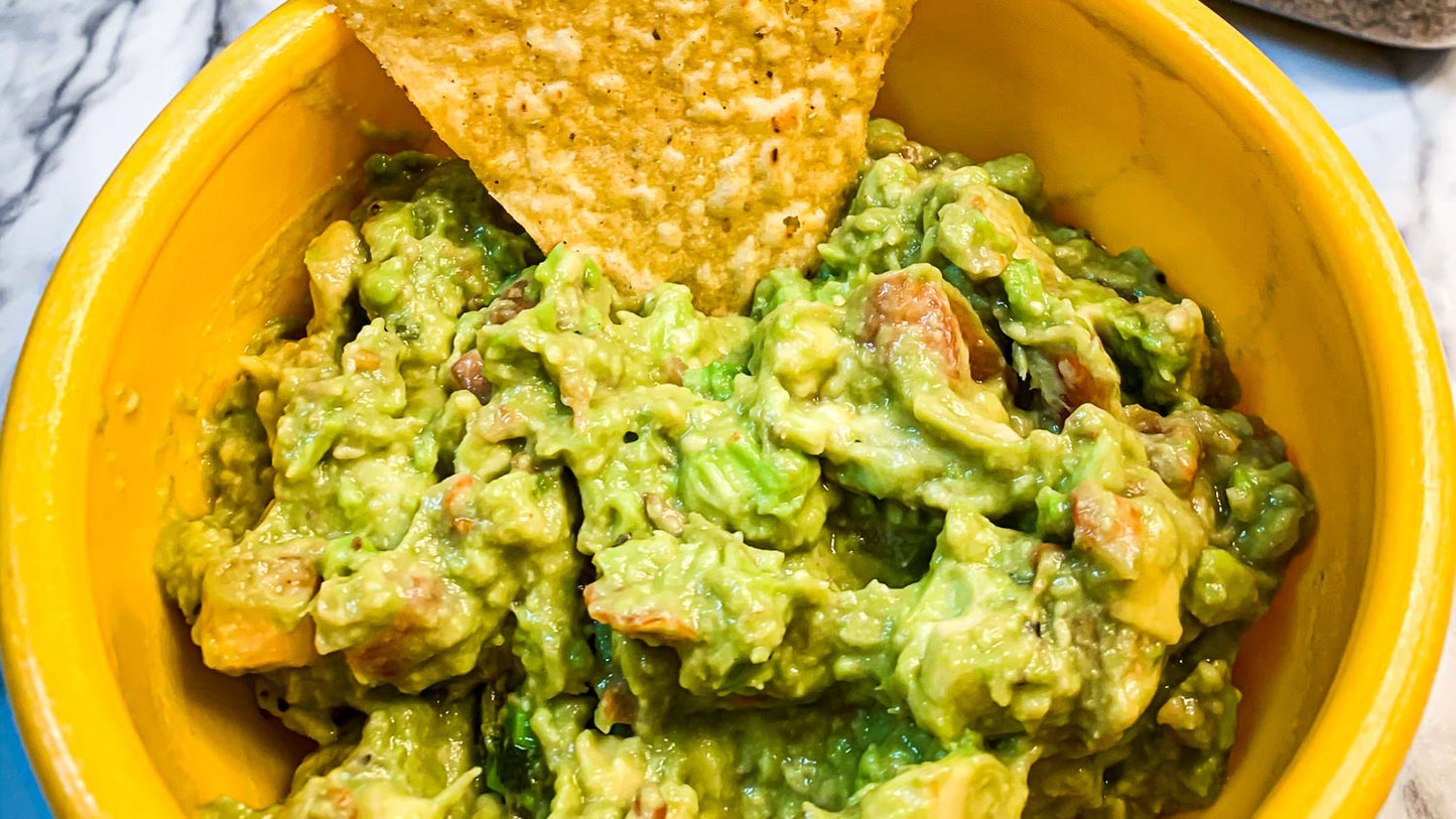 4 Ingredient Bold & Beefy Guacamole