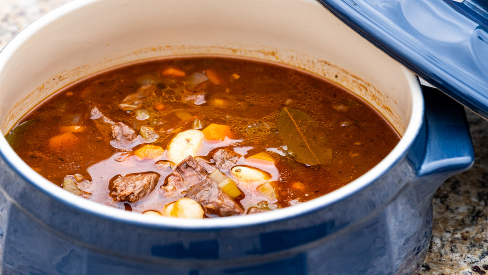 Beef Gnocchi Stew | Crockpot Recipe