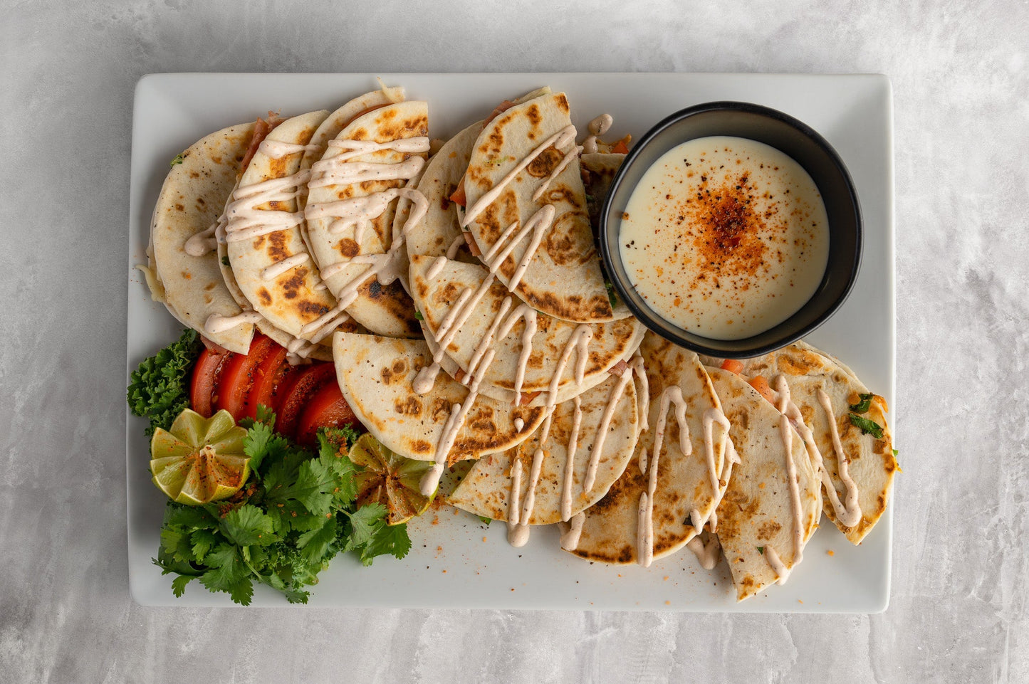 Spicy Breakfast Quesadillas