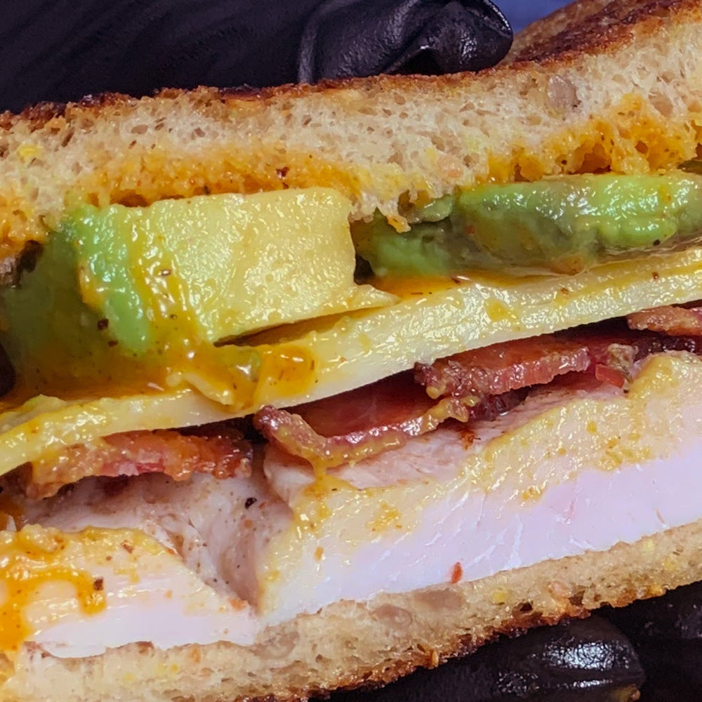 Bacon, Turkey, Avocado Sandwich