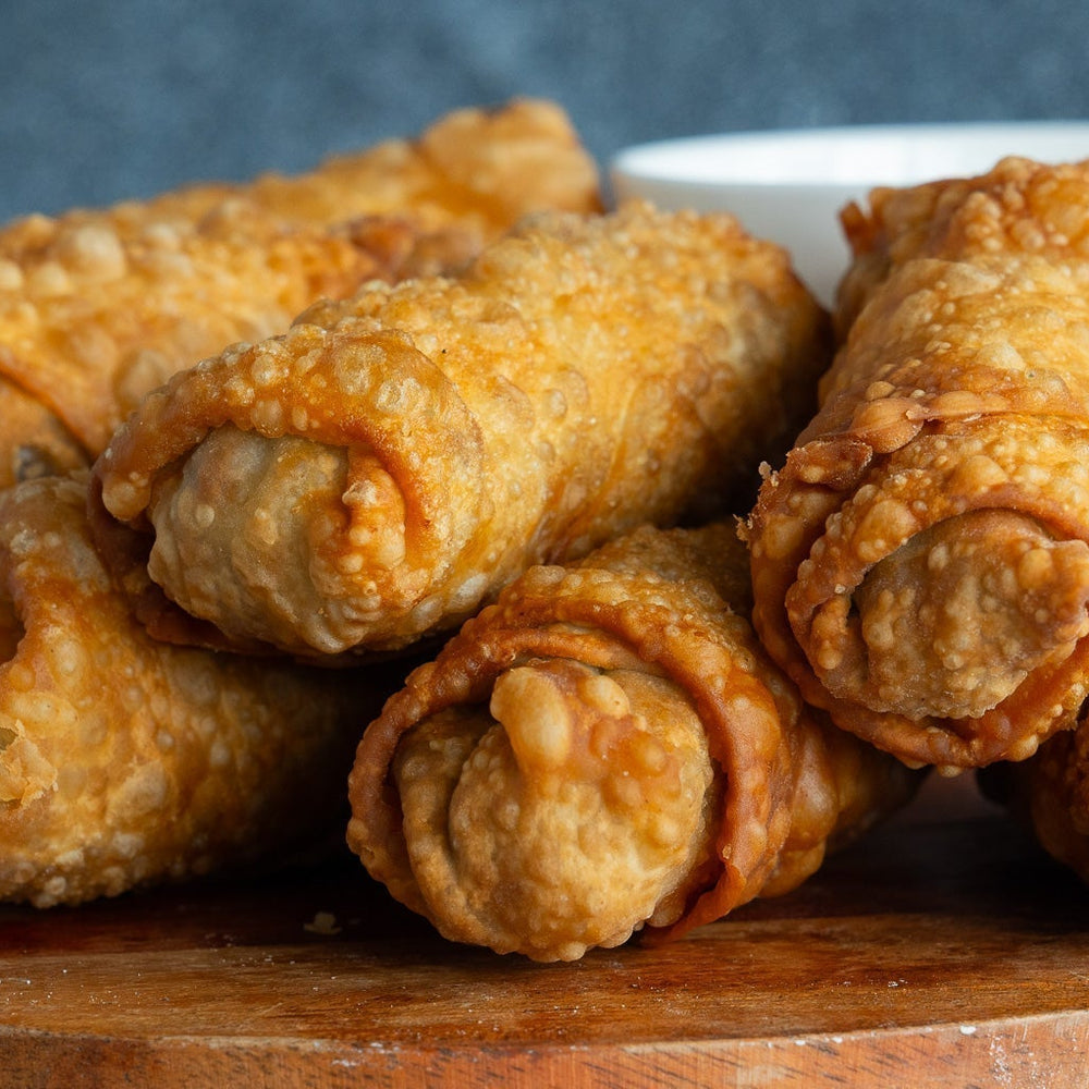 Cheeseburger Egg Rolls