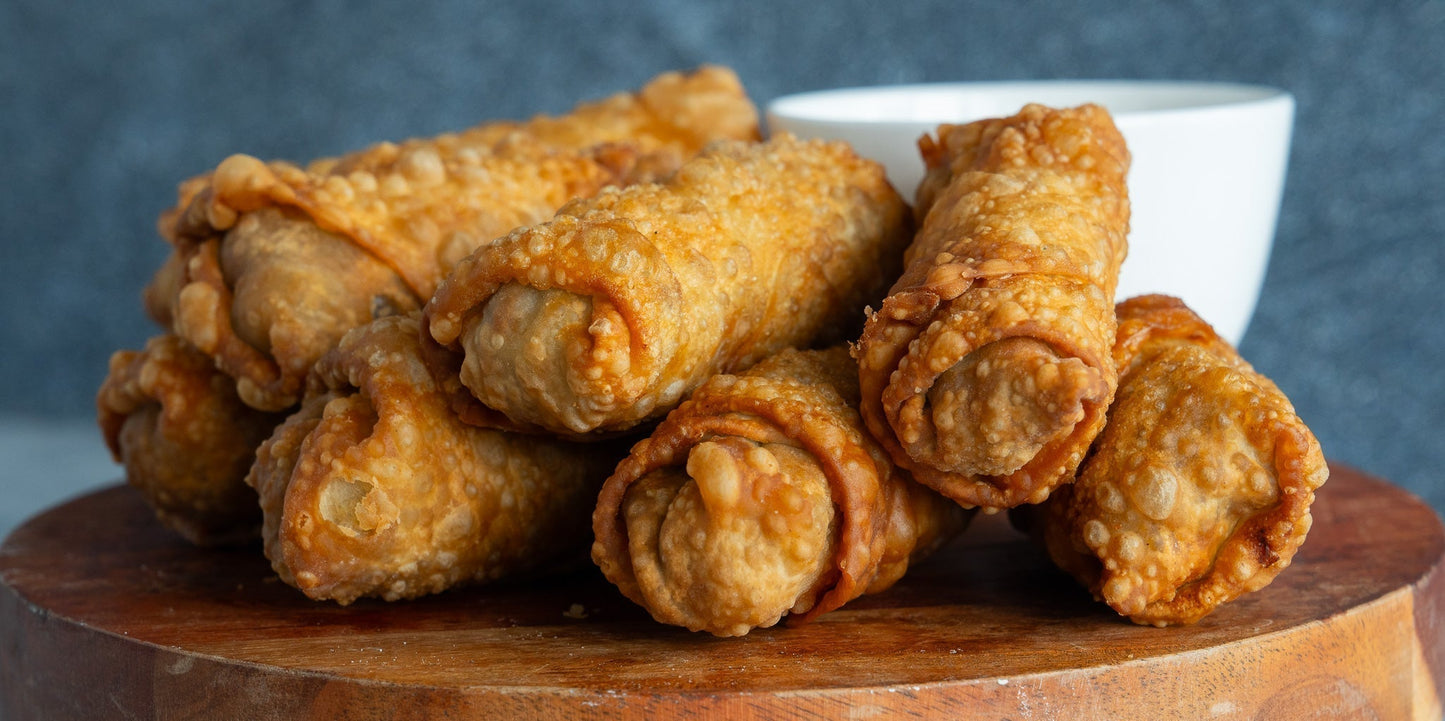 Cheeseburger Egg Rolls