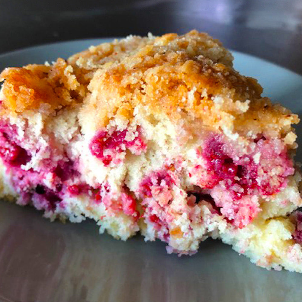 Raspberry Chipotle Coffee Cake