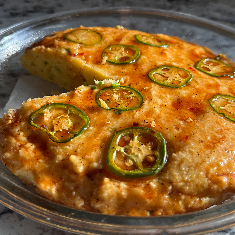 Glazed Jalapeño Cornbread