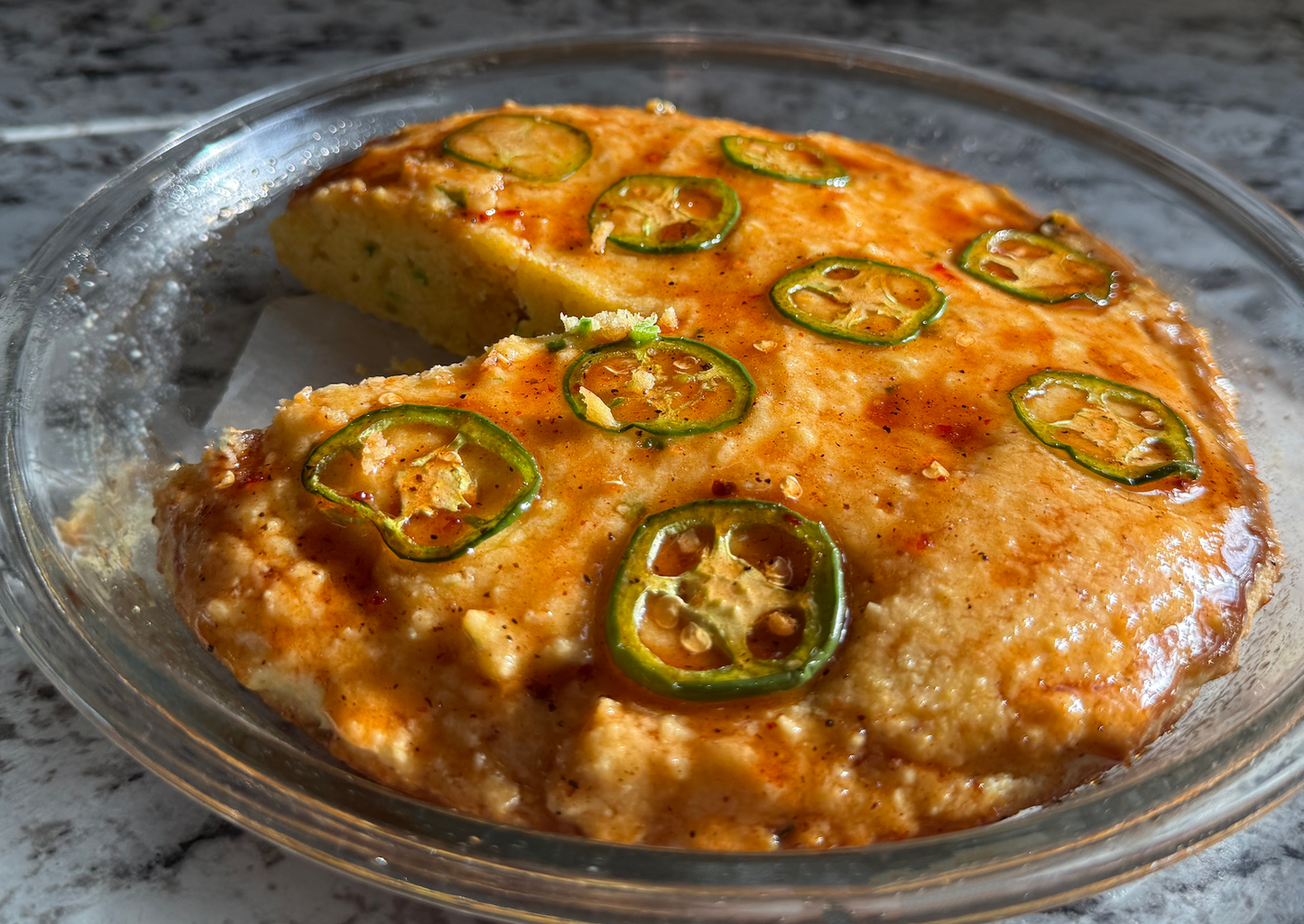 Glazed Jalapeño Cornbread