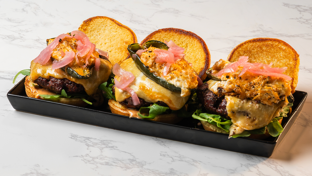 Monster Muenster Burgers