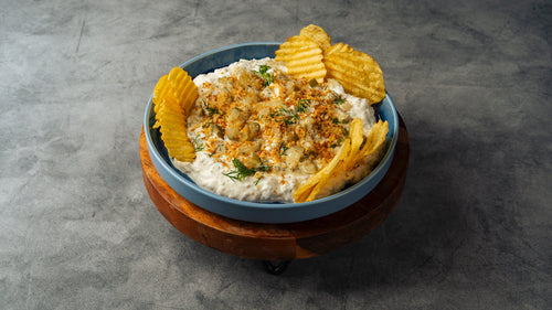 Spicy Fried Pickle Dip