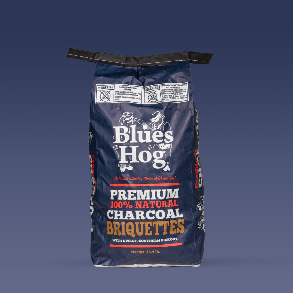 Blues Hog Charcoal Briquettes 15.4 lb. - Blues Hog