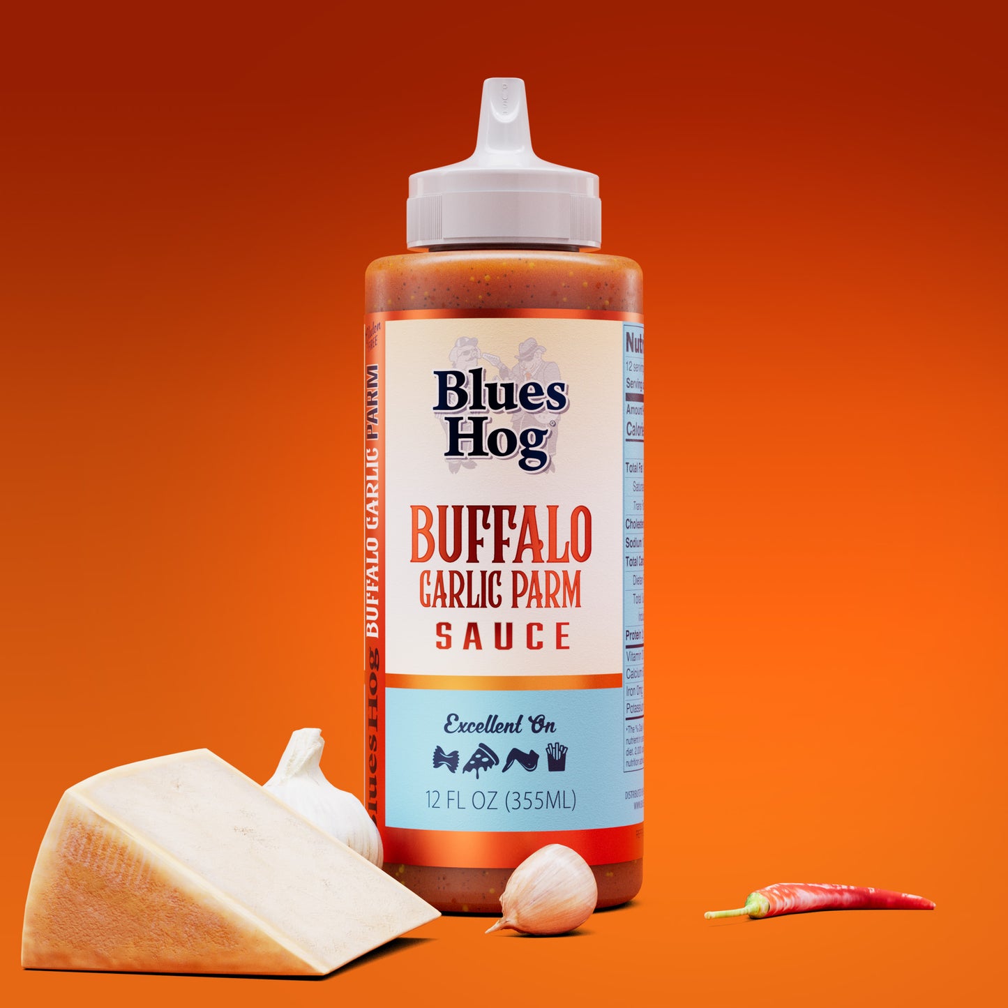 Buffalo Garlic Parm Sauce - Blues Hog