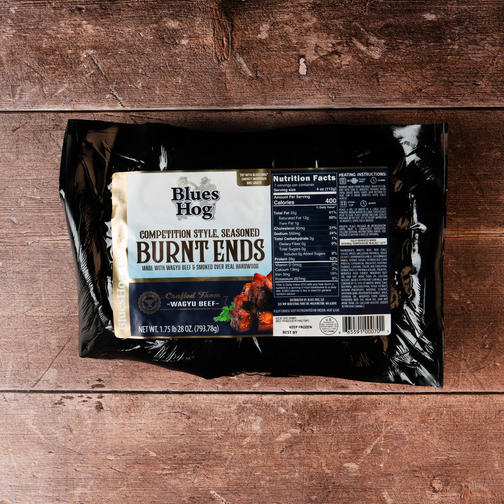 Wagyu Competition Style, Burnt Ends - 1.75 lb. - Blues Hog