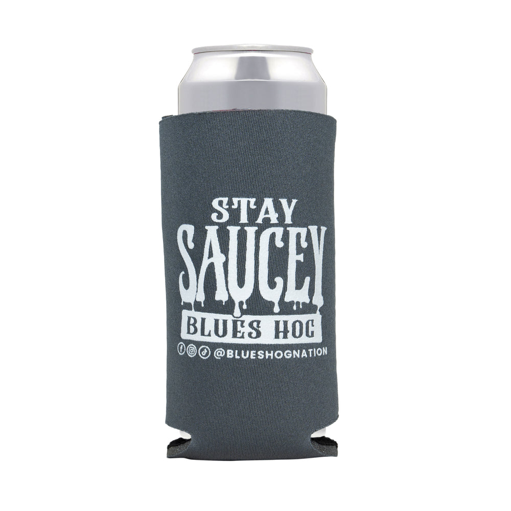 
                  
                    Stay Saucey Slim Koozie - Blues Hog
                  
                