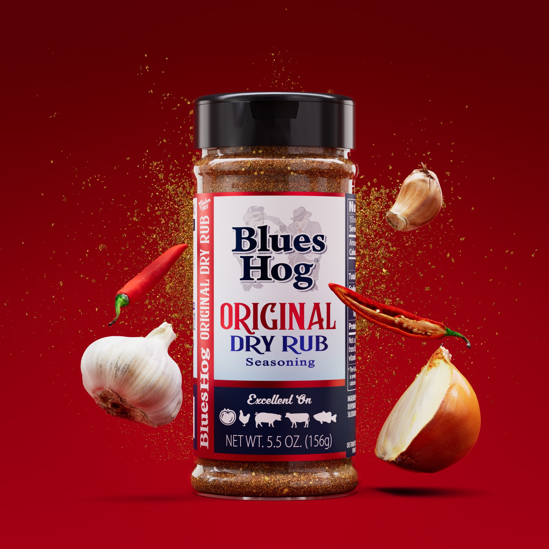 Original Dry Rub Seasoning – Blues Hog
