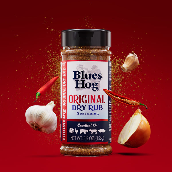 Blues Hog Original Dry Rub front image with ingredients