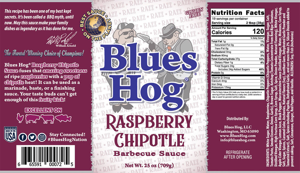 
                      
                        Raspberry Chipotle BBQ Sauce - Blues Hog
                      
                    