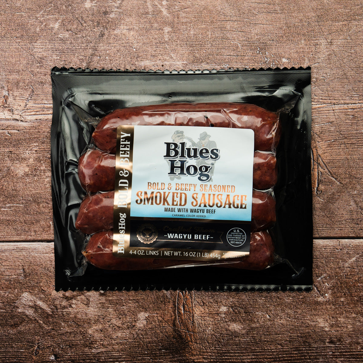 Bold & Beefy Smoked Sausage - Blues Hog