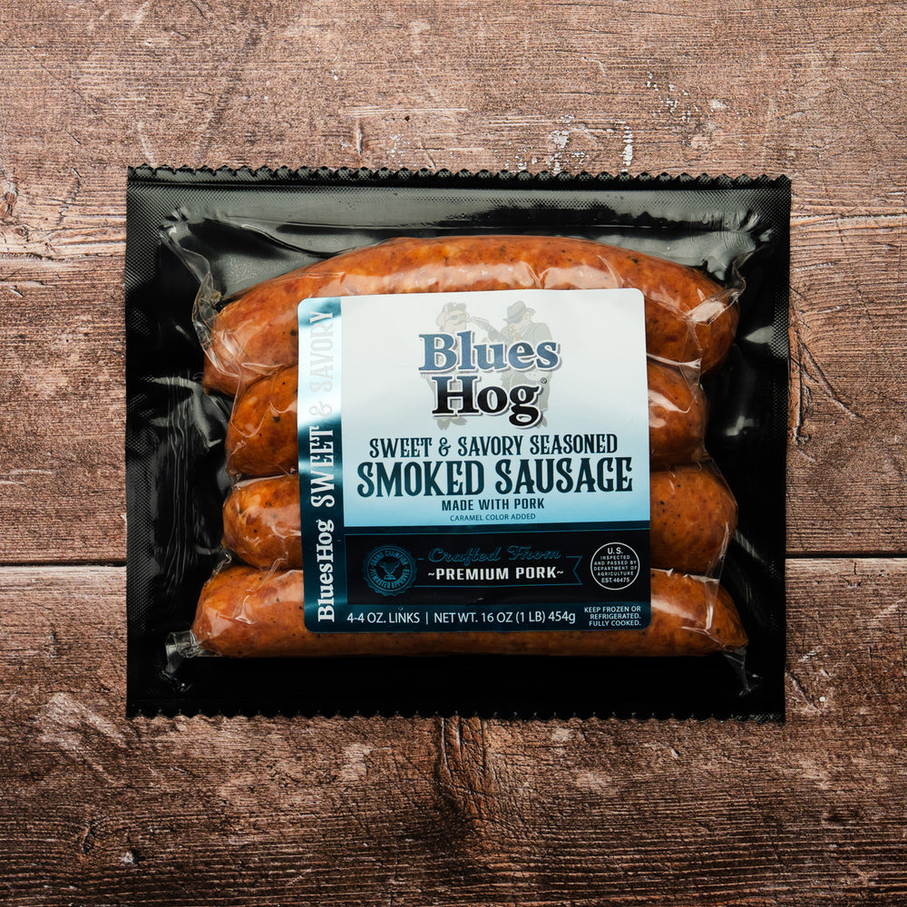 Sweet & Savory Smoked Sausage - Blues Hog