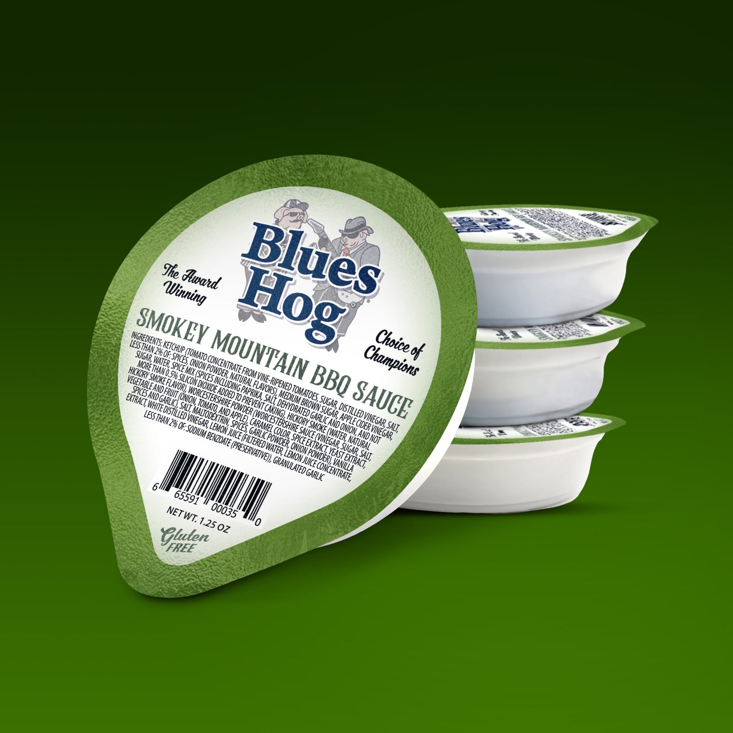 Sauce Foil Cups 1.25 oz. – Bulk Case (80 ct.) - Blues Hog