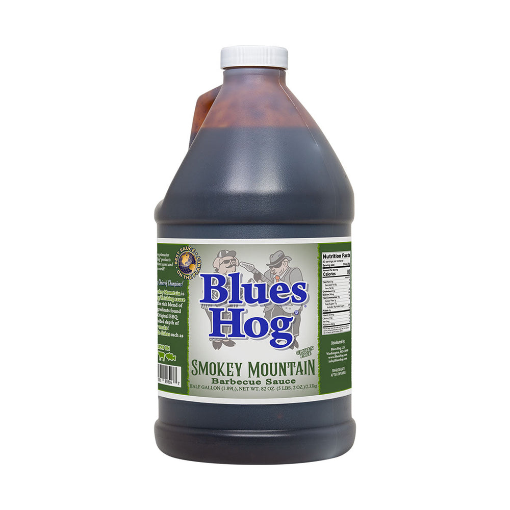 Smokey Mountain BBQ Sauce - Half Gallon - Blues Hog