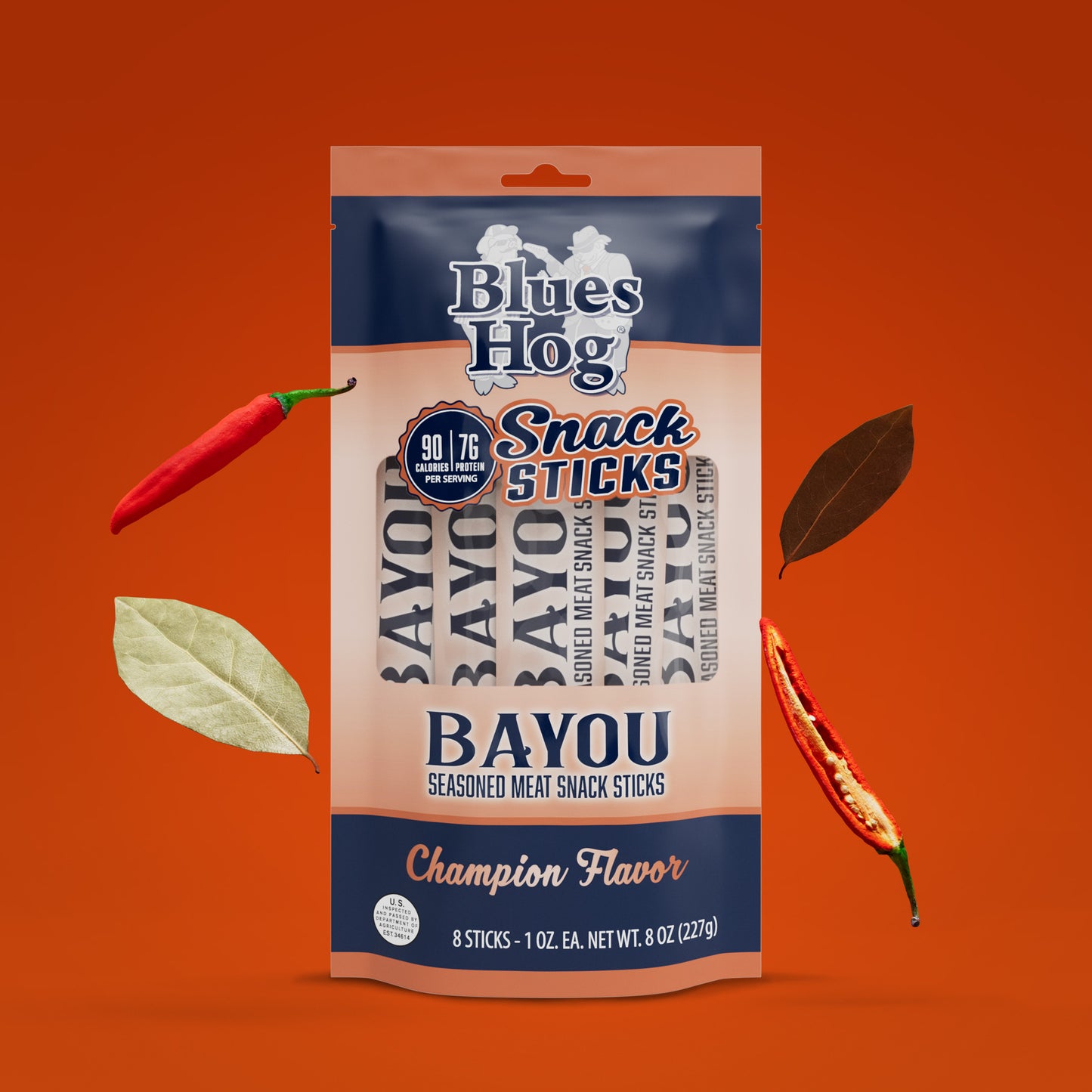Bayou Snack Sticks - Blues Hog