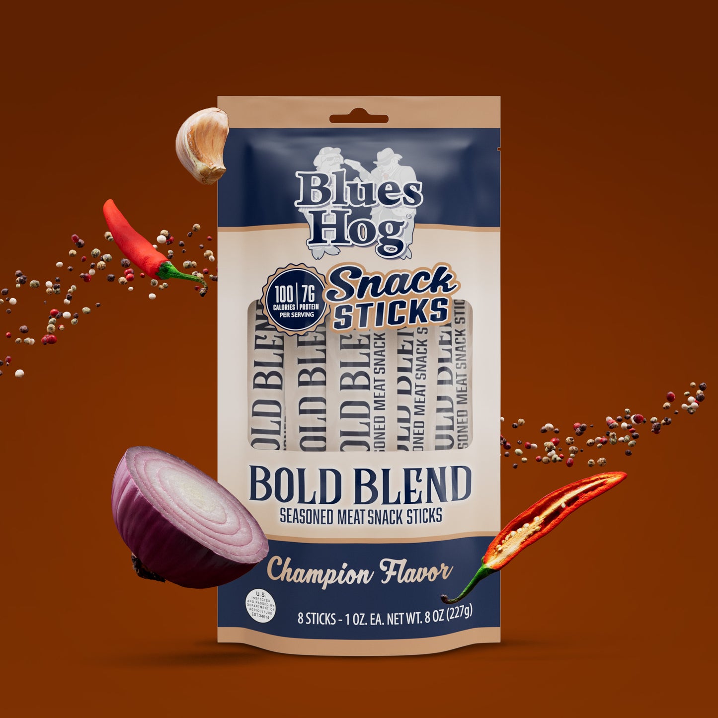 Blues Hog Blues Hog Bold Blend Snack Sticks — product image