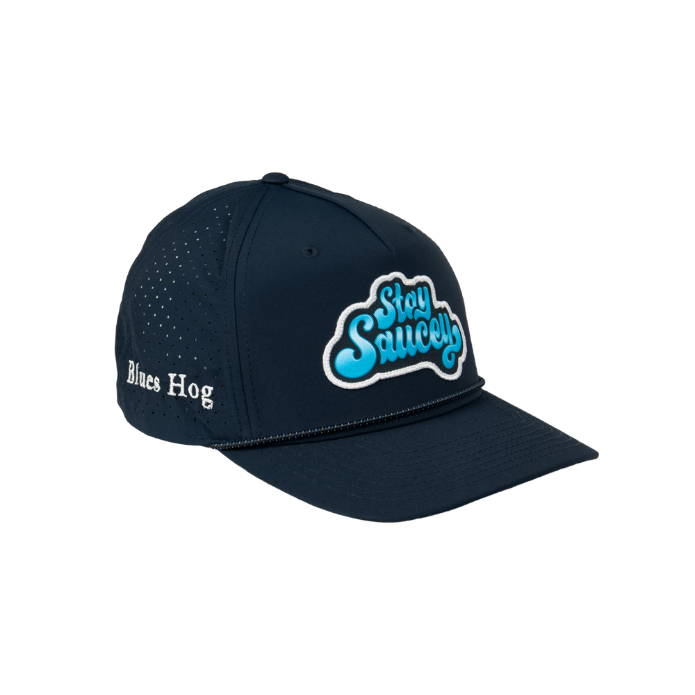 Blues Hog Stay Saucey Outline Hat - Blues Hog