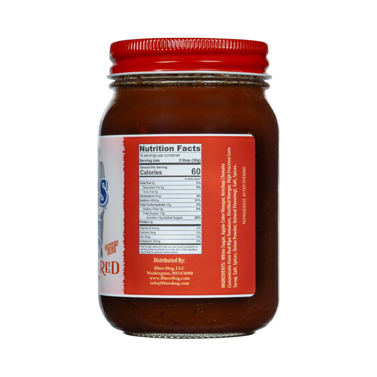 Blues Hog Squeeze Bottle Tennessee Red BBQ Sauce - Owens BBQ