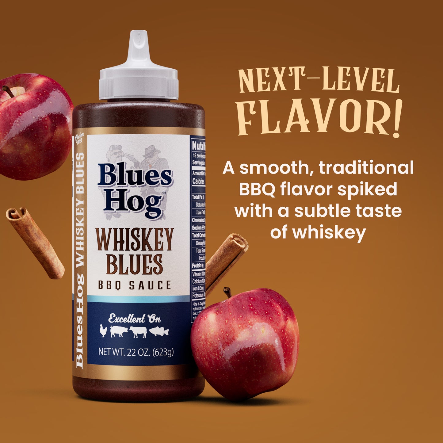 Whiskey Blues BBQ Sauce - Blues Hog