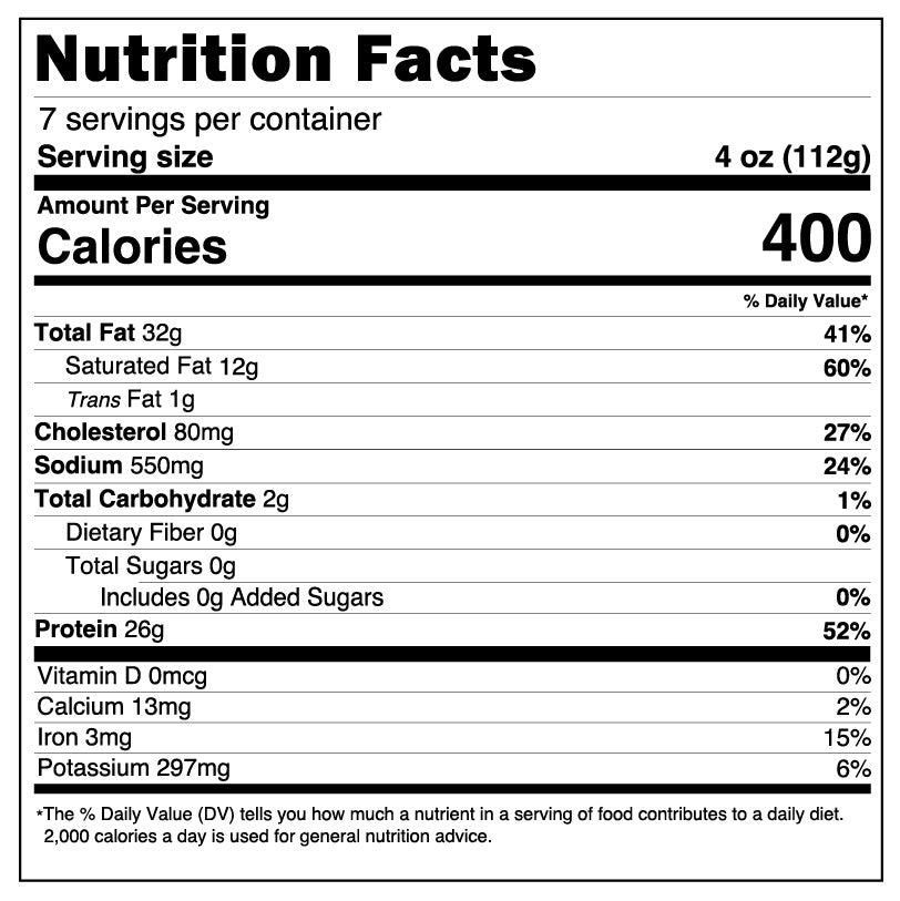 
                      
                        Wagyu Competition Style, Chopped Brisket - 1.75 lb. - Blues Hog
                      
                    