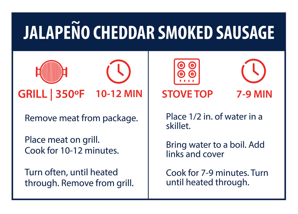 
                  
                    Jalapeño Cheddar Smoked Sausage - Blues Hog
                  
                