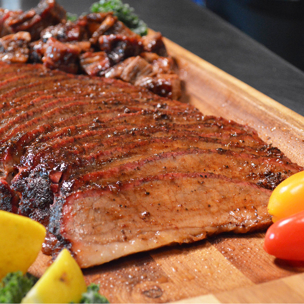 Competition Style, Sliced Smoked Brisket - 1.75 lb.