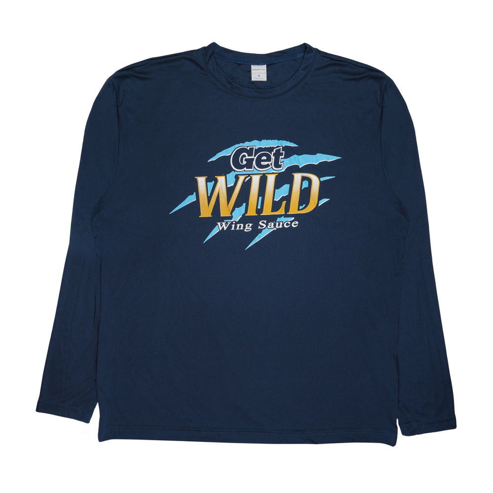 Get Wild, Long Sleeve T-Shirt - Blues Hog