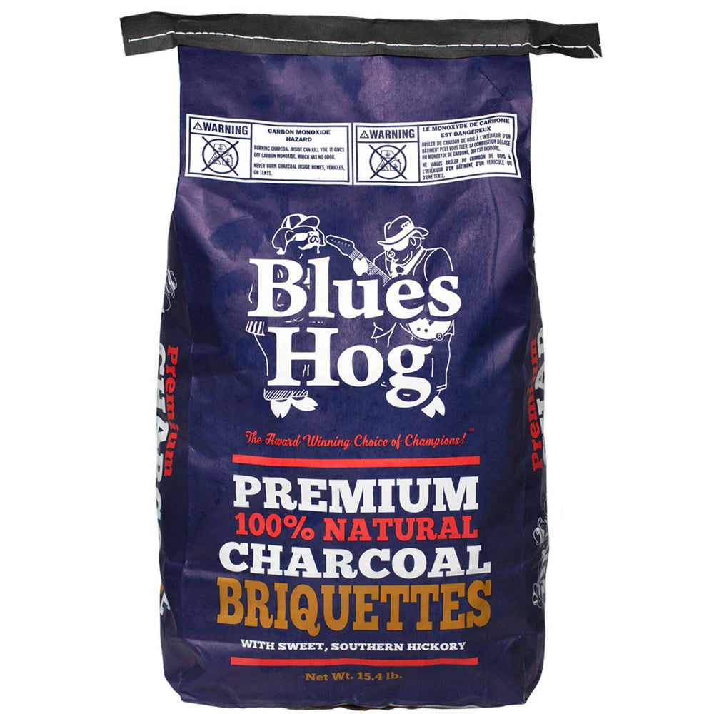 Blues Hog Charcoal Briquettes 15.4 lbs. - Blues Hog